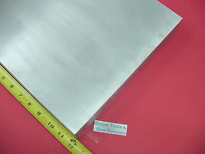 1/2  X 12  X 12  ALUMINUM 6061 T6 Plate Solid .50  Thick Sheet Stock Cut New • $64.39
