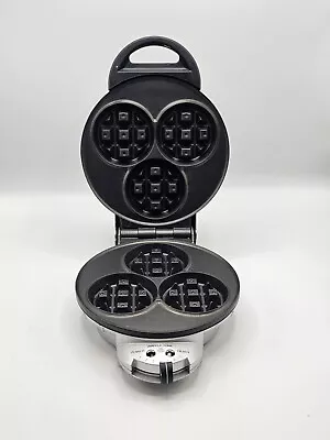 VILLAWARE UNO CLASSIC WAFFLER Round Waffle Iron Maker Model 2005 Tested! • $18.99