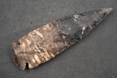 $0.15 • Buy 5  Flint Spearhead Ohio Collection Spear Point Knife Blade Arrowhead 583