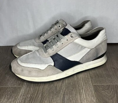 $11 • Buy Zara Men Gray Blue Casual Sneakers Shoes EU 40 US 7 Mens