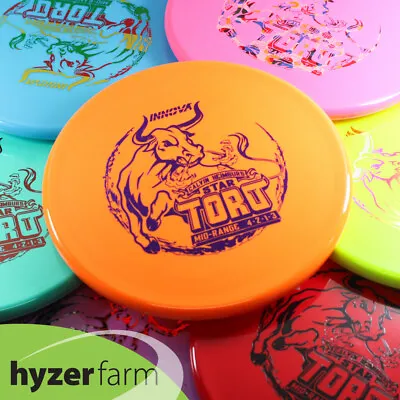 Innova STAR TORO *pick Weight/color* Hyzer Farm Disc Golf Midrange • $15.45