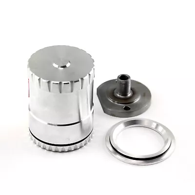 GM Chevy Billet Aluminum Reusable Oil Filter W/Stainless Steel Element & Magnet • $95.68