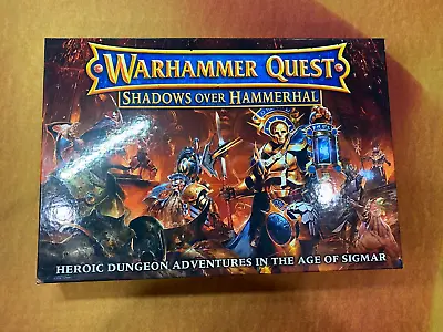 Warhammer Quest Shadows Over Hammerhall - Box Opened Complete OOP • $225