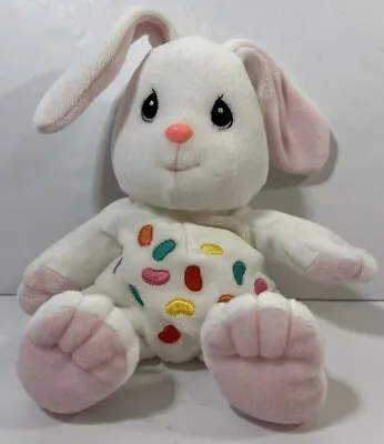Precious Moments Tender Tails Enesco 2000 White Bunny Jelly Bean Belly Plush • $12.99
