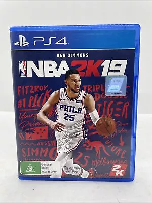 NBA 2K19 PS4 PAL Playstation 2k 19 Ben Simmons Free Post  • $24.99