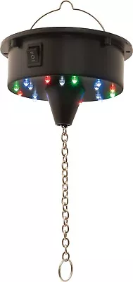 £19.99 • Buy Battery Operated LED Mirror Glitter Ball Rotating Motor Party Lighting DJ Disco