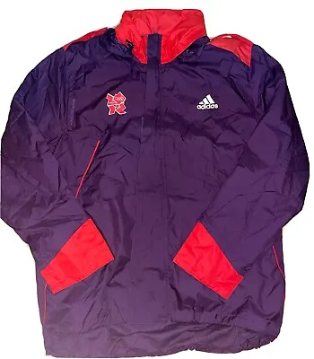 London 2012 Games Maker Uniform Olympic Jacket Rain Coat With Converter Kit XL • £30