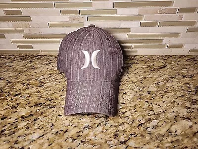 HURLEY Hat Cap Flexfit One Size Fits All Brown Golf Curved Brim  • $17.59