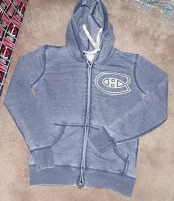 NEW NHL Montreal Canadiens Full Zip Hooded Hoodie Sweatshirt S Women NEW NWT • $32.88