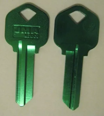 $3.69 • Buy 2 Green Blank House Keys For 5 Pin Kwikset Lock Kw1 Can Be Punched To Your Code 