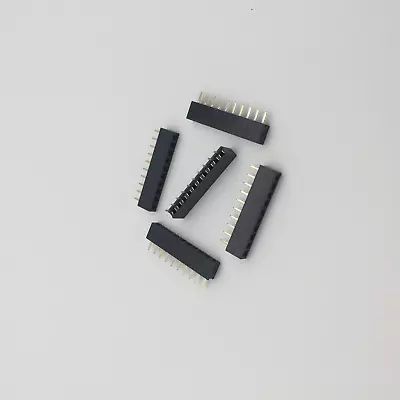 40pcs 1X10P 10pin 2mm Female Single Row Straight Pin Header Strip XBee Socket • $6.99