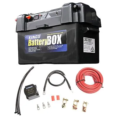 Adventure Kings Dual Battery System 4WD SUV + Maxi AGM Deep Cycle Battery Box • $109.90