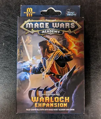 Mage Wars Academy: Warlock Expansion By Arcane Wonders (Light Damage) • $6.99