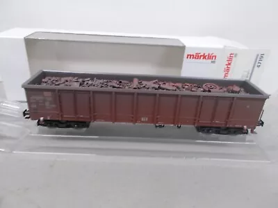 Marklin-#47191-weathered High Side Gondola W/load-lot A~ Ho Scale • $22