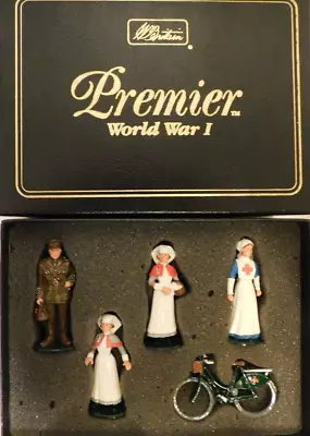 BRITAINS 2003 Metal WWI Queen Alexandria's Nursing Corps 5-Pc Boxed Set #41033 • $34.99