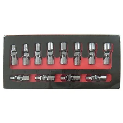 Astro Pneumatic 7412 1/4  Drive 12 Piece Metric Flex Socket Set 6 Point  • $52.99