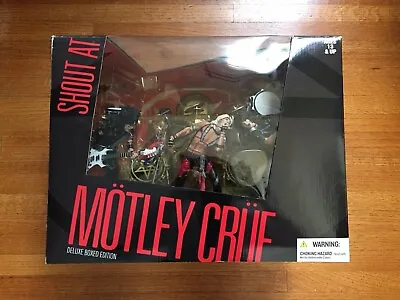 Brand New Motley Crue Shout At The Devil Boxed Set By McFarlane Toys • $500