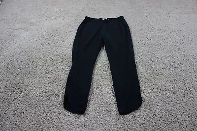 Marine Layer Pants Womens Medium Black Allison Pull On Lightweight Stretch • $22.98