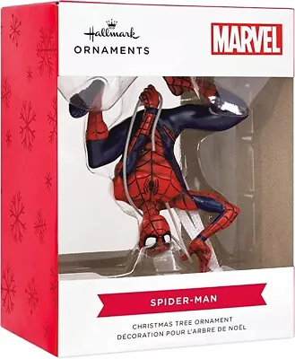 Hallmark Marvel Upside Down Spider-Man Christmas Tree Holiday Ornament Spiderman • $9.97