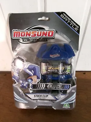 Monsuno 7772 Belt Case Figure For 2 Koreas Stock Clip Blue STORM 2012 • $16.12