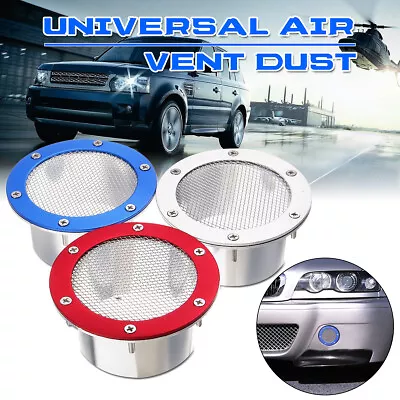 Universal 4  Car Racing Air Duct Grille Bumper Vent Inlet Cold Air Intake Trim • $17.49