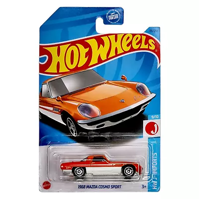 HOT WHEELS 1968 Mazda Cosmo Sport HW J-Imports Orange HKJ14 2023 • $2.99