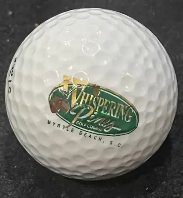 Whispering Pines Golf Course Logo Ball Myrtle Beach SC • $9.99