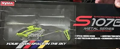 Syma S107G 3-Channel RC Helicopter - Green • $48