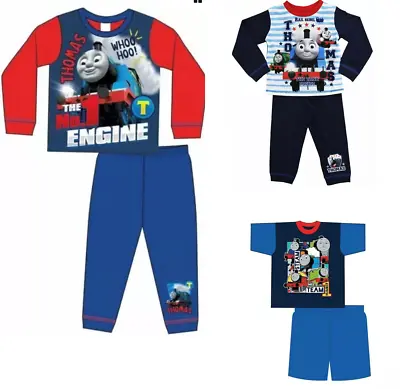 £5.99 • Buy Boys Toddler Thomas The Tank Pyjamas Train Engine 18 Months Upto 5 Years