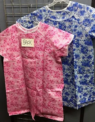 £25.70 • Buy 2 New Ladies Cotton/Poly Hospital Healthcare Gowns  Medium