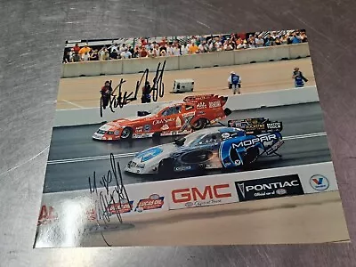 NHRA Mike Neff & Gary Scelzi 2008 Joliet 8x10 Autographed Photo • $14.99