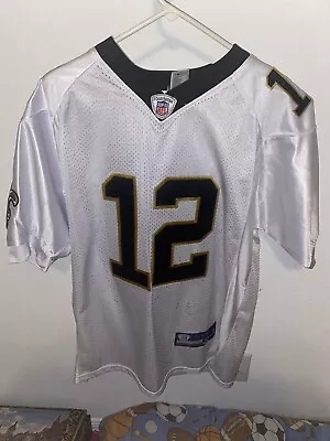 Marques Colston New Orleans Saints 12 Football Jersey Onfield Reebok • $45