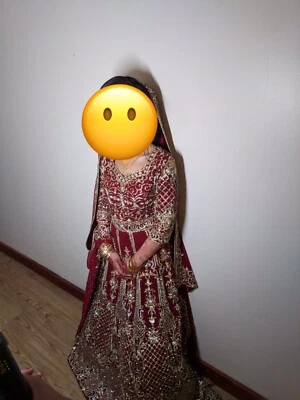 £250 • Buy Indian Pakistani Bridal Wedding Lengha Dress