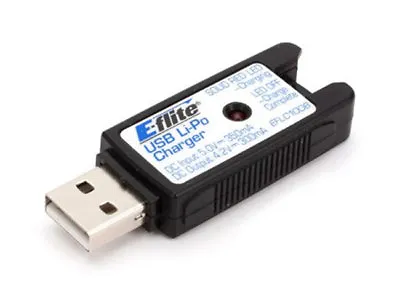 E-Flite Blade Nano QX 1S 350mAh USB LiPo Charger • £14.99