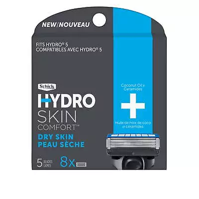 Schick Hydro 5-Blade Skin Comfort Dry Skin Men's Razor Blade Refill Mens Razor • $21.76