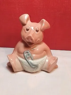 Wade.Nat West Money Boxes.  Woody .(Baby Pig). 1984-98. 135x135 Approx. • £10.50