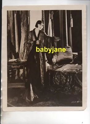Pola Negri Original 8x10 Photo Lavish Fashion 1924 Lubitsch's Forbidden Paradise • $34.99