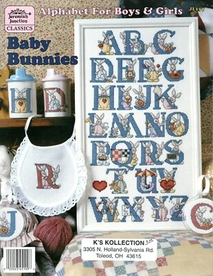 $2.95 • Buy Jeremiah Junction JL157 BABY BUNNIES Cross Stitch Pattern Leaflet