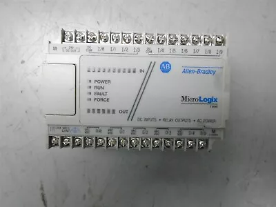 Allen Bradley MicroLogix 1000 1761-L16BWA SER E FRN 1.0 • $250