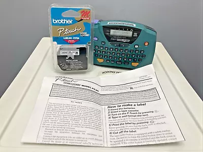 Brother Portable Label Maker Model PT-65 P-Touch Home And Hobby M Tape Tested • $24.99