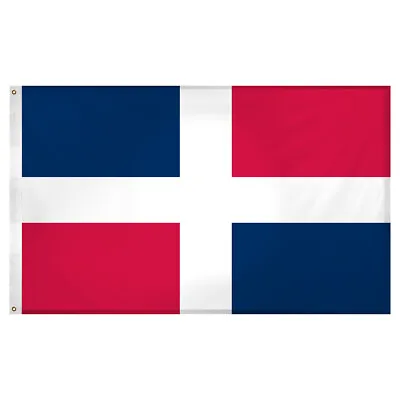 Dominican Republic 3ft X 5ft Super Knit Polyester Flag- No Seal • $1.50