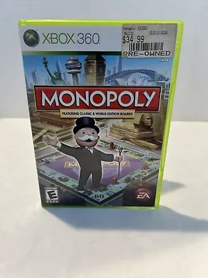 Monopoly (Microsoft Xbox 360 2008) • $10