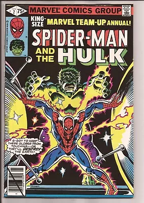 Marvel Team-Up Annual #2 VF+ 8.5 Off-White Pages (1972 1st Series) • $19