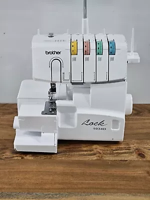 Brother 1034D 3/4 Lay-In Thread Sewing Serger Overlock Machine Parts Repair Unts • $87.99