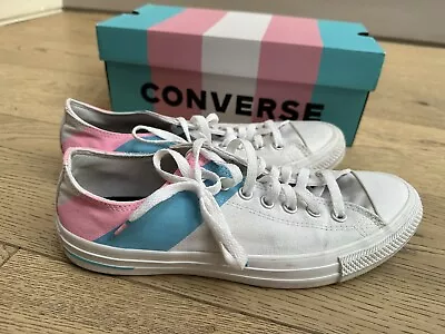 Converse Special Edition Pink And Blue Size 8 Womens • £0.99