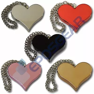 Minder Accessorise Heart Personal Attack Rape Panic Safety Security Chain Alarm • £5.22