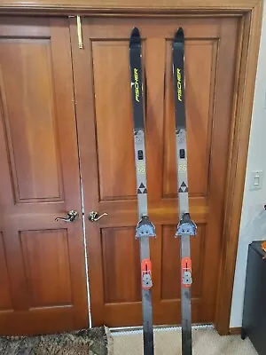 Fischer Transnordic 66 EasySkin Skis 205 With Voile Hardwire 3 Pin Bindings • $150