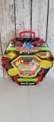 BeyBlade G Revolution Engine Gear Mobile Beystadium Ring Arena 2004 Hasbro  • $80