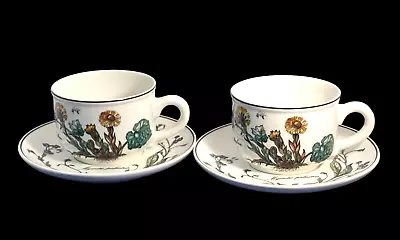 Villeroy & Boch Botanica Cup & Saucer 2 3/8  Set Of 2 • $19