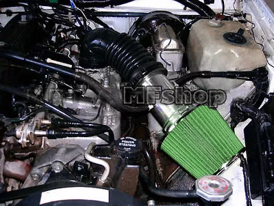Black Green For 88-96 Jeep Cherokee Laredo Country Classic Sport 4.0L Air Intake • $46.75